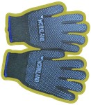 دستکش بافتنی خالدار