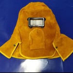 مقنعه جوشکاری چرمی