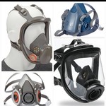 ماسک تمام صورت و نیم صورت 3m