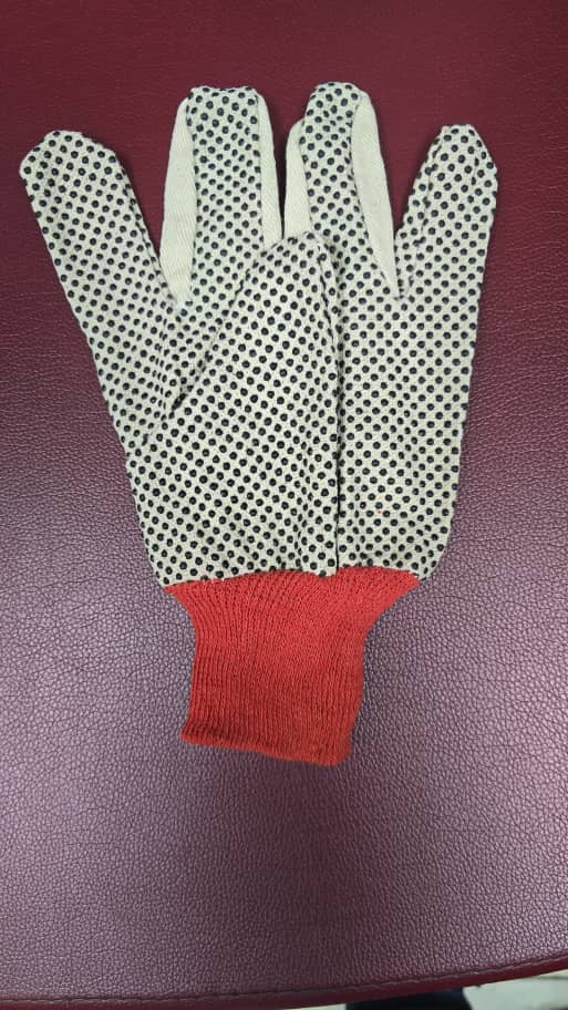 دستکش خالدار